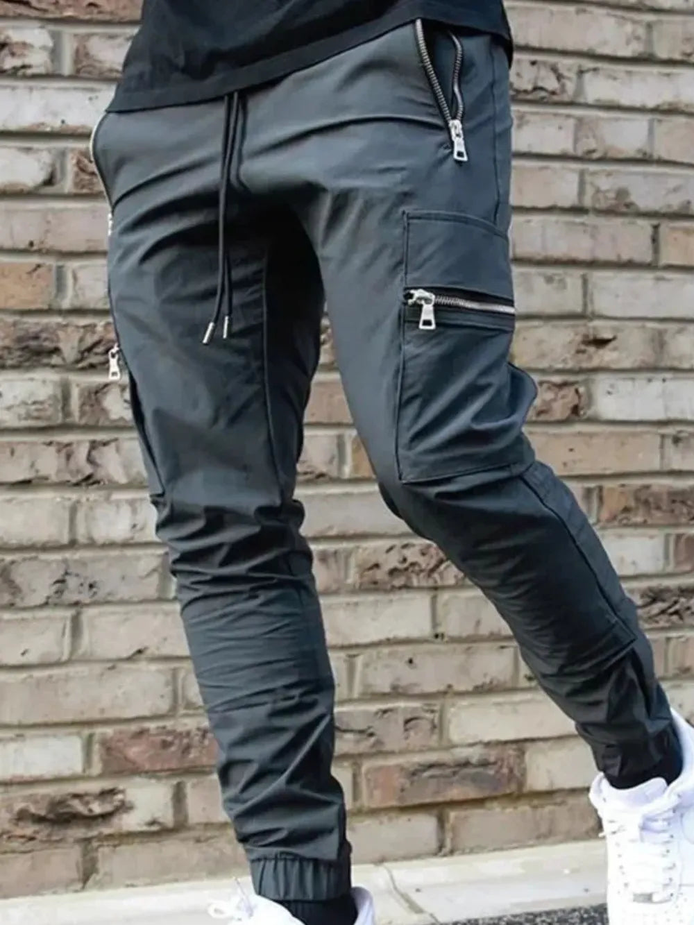Stylish Trendsi affordable men's casual pants with zippered pockets for a modern look