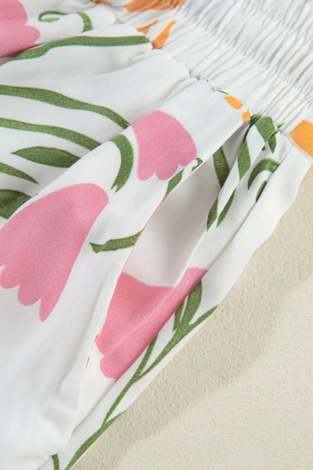 Trendsi casual comfortable clothing set featuring a floral design and soft fabric for easy wear