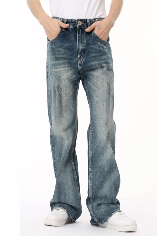 Trendsi Stylish Denim Pants in Light Wash with a Classic Straight Leg Fit